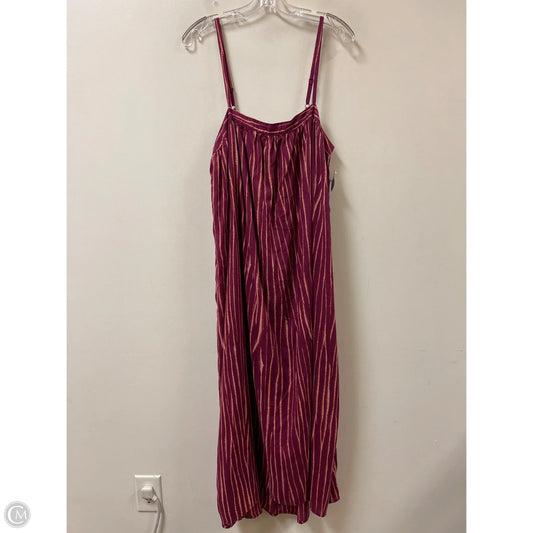 Dress Casual Maxi By A New Day In Purple, Size: L