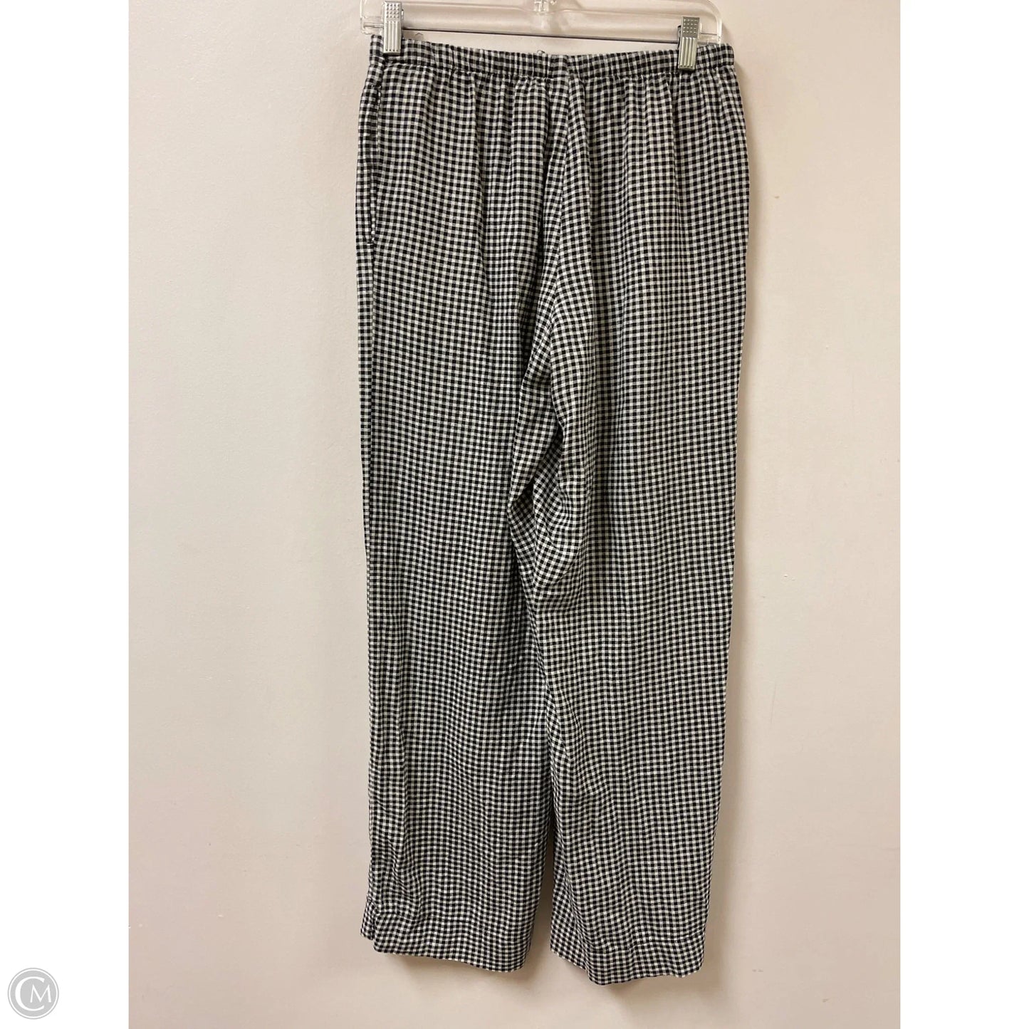 Pants Wide Leg By A New Day In Checkered Pattern, Size: 4