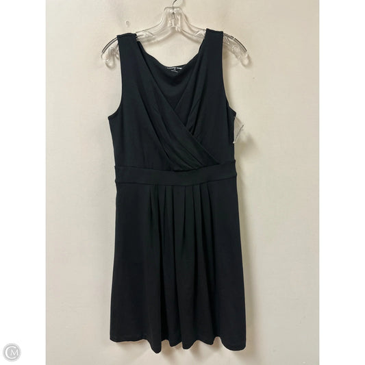 Dress Casual Midi By Lands End In Black, Size: M