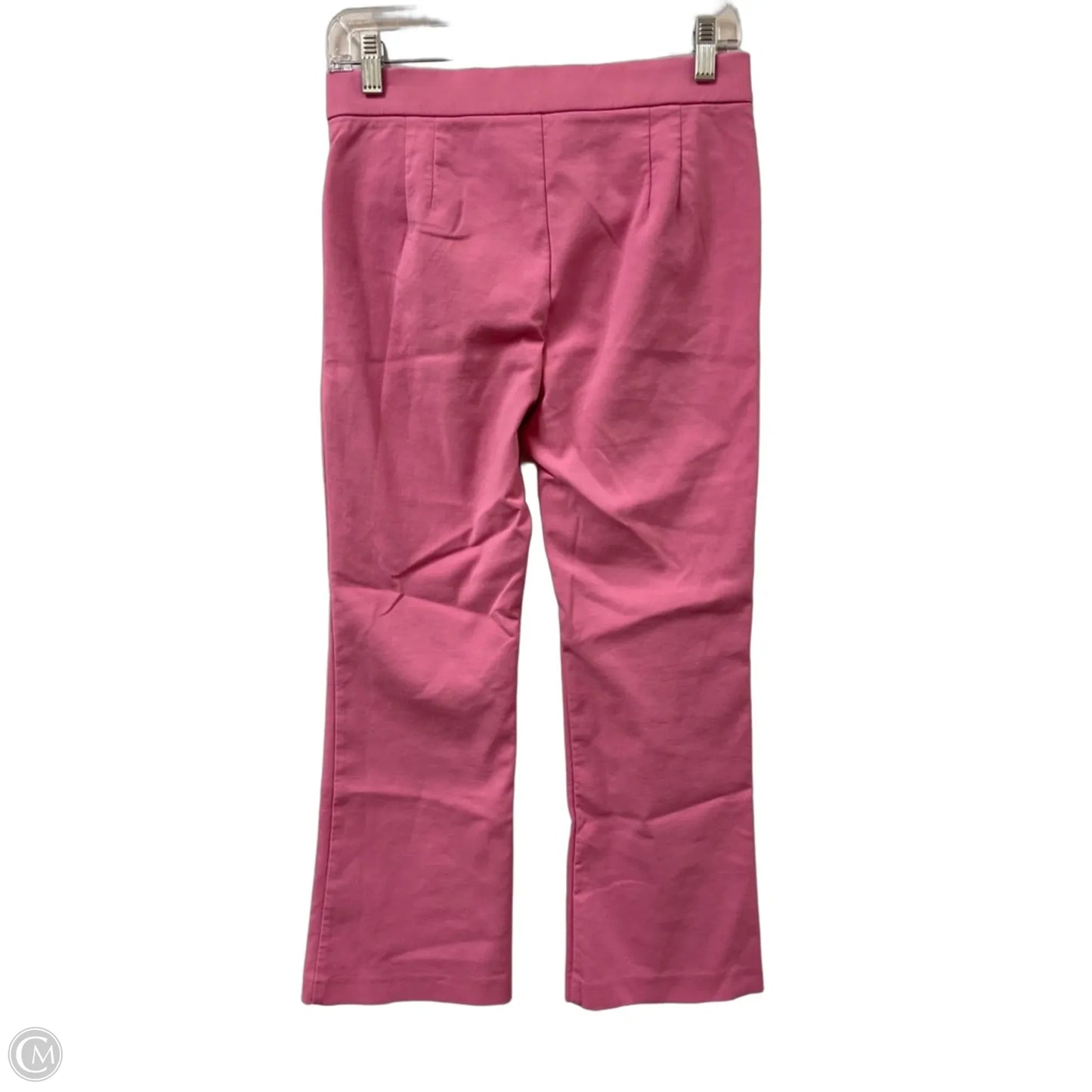 Pants Cropped By Zara In Pink, Size: 8