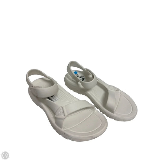 Sandals Flats By Teva In White, Size: 9.5