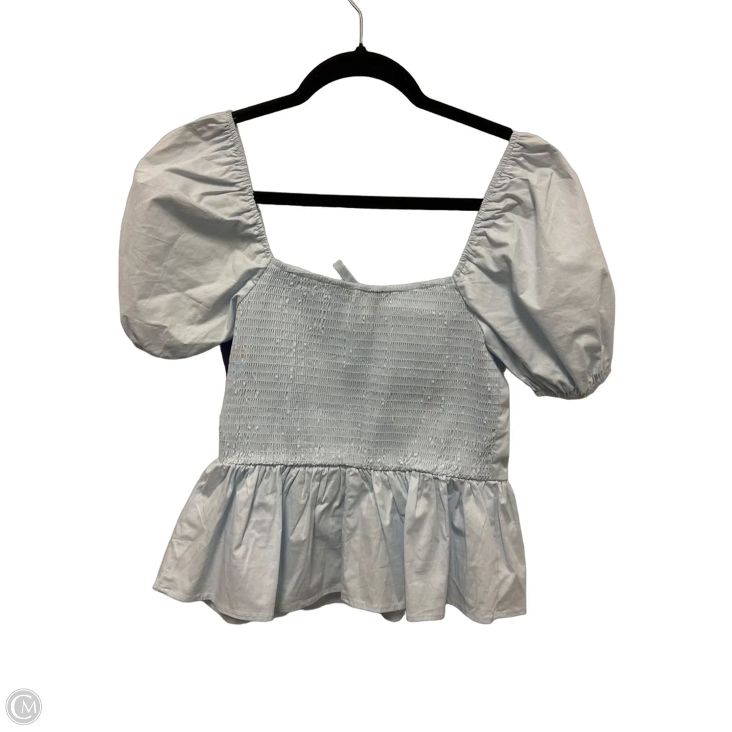 Top Short Sleeve By Francesca’s In Blue, Size: S