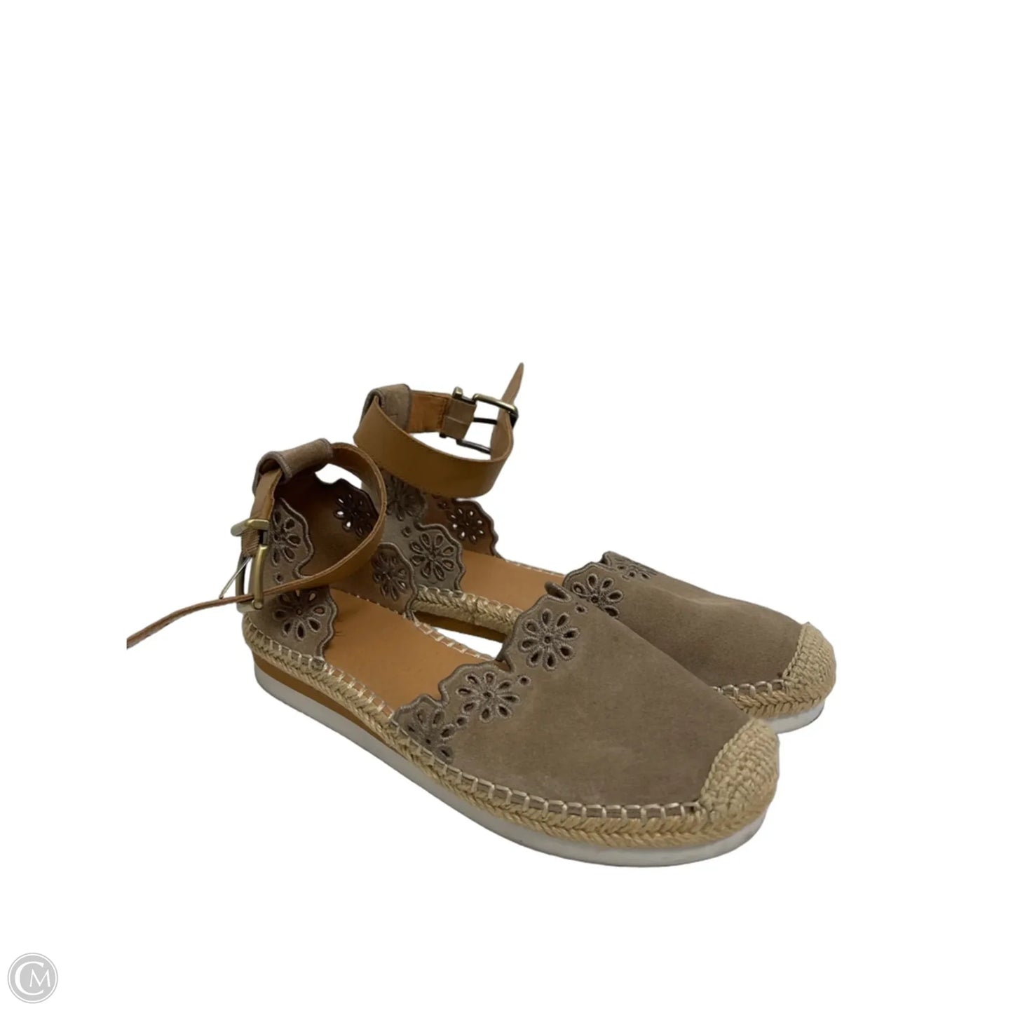Sandals Flats By Crown Vintage In Tan, Size: 8.5