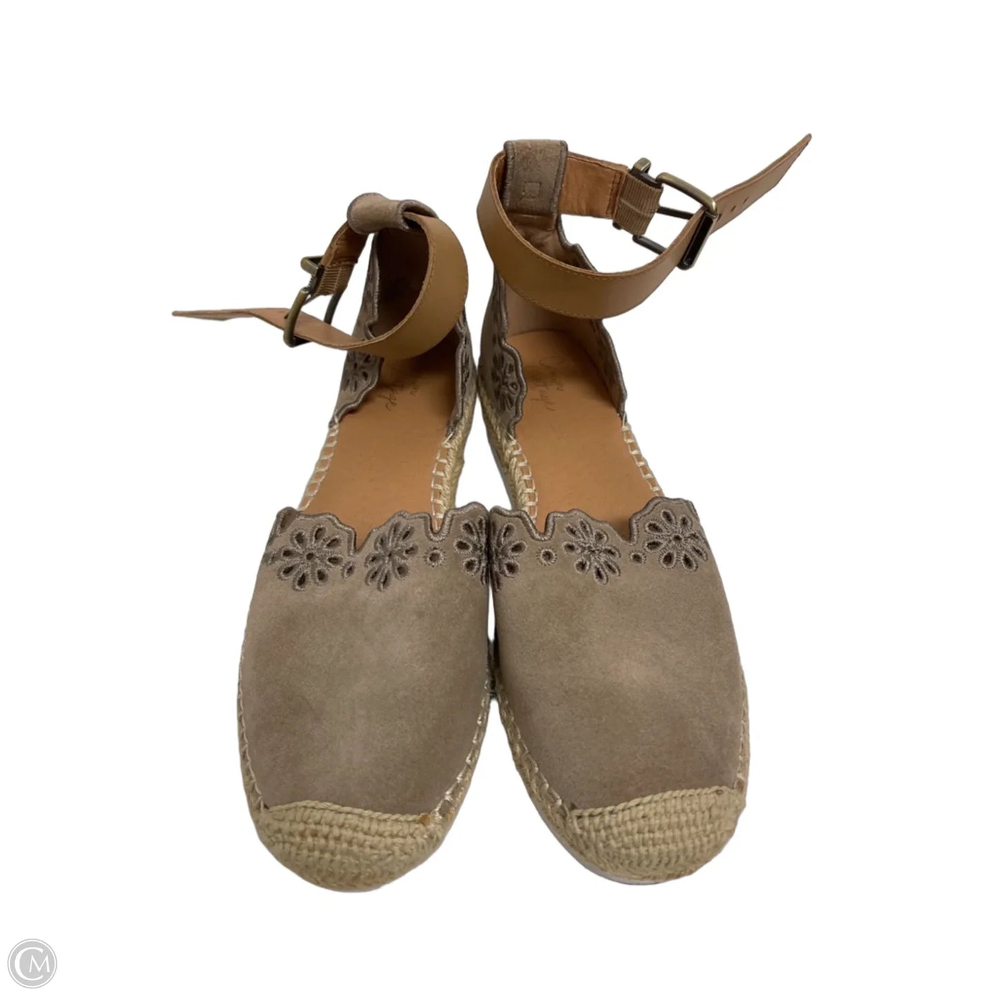 Sandals Flats By Crown Vintage In Tan, Size: 8.5