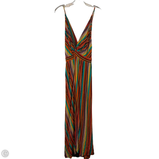 Dress Casual Maxi By Clothes Mentor In Multi-colored, Size: 1x