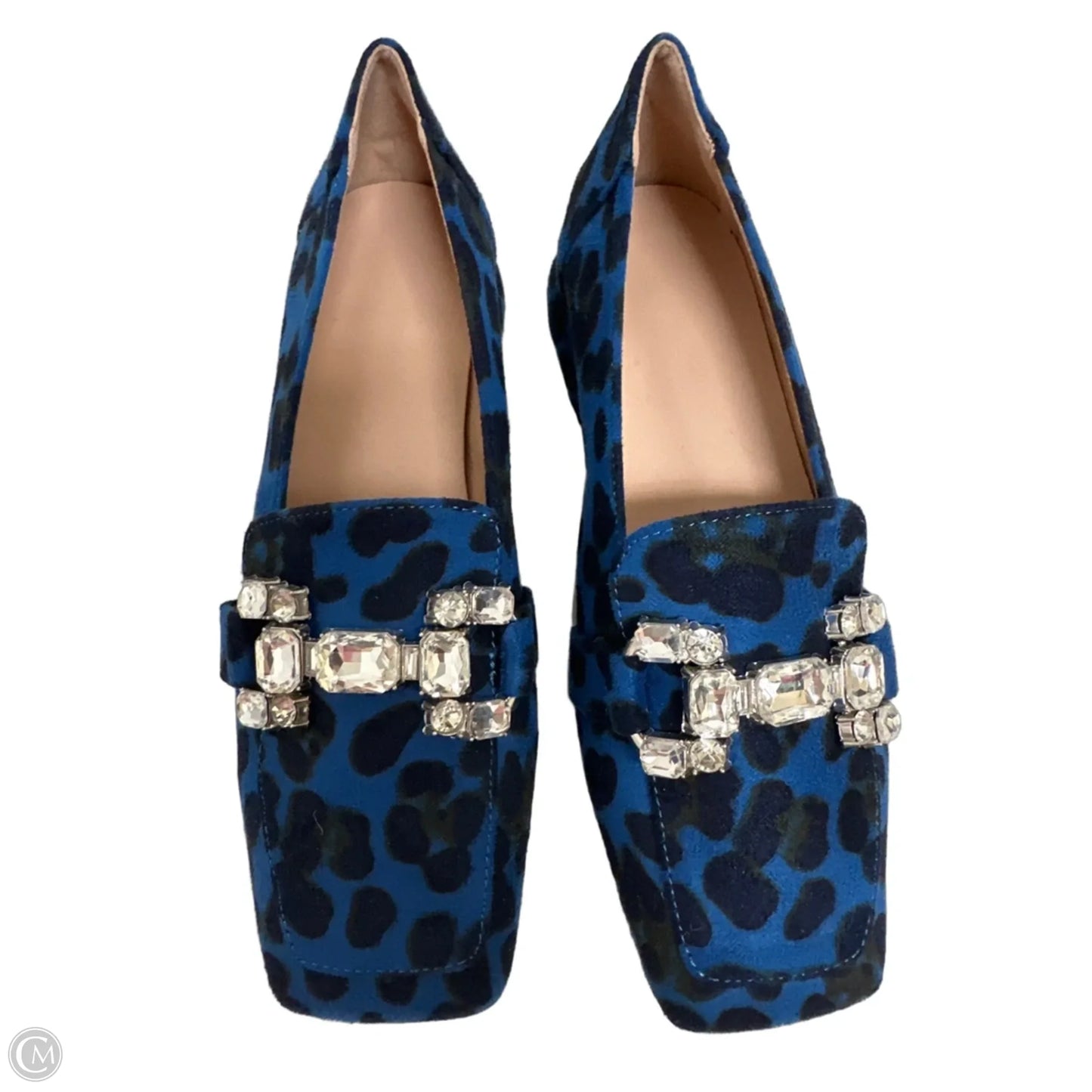 Shoes Heels Block By Clothes Mentor In Animal Print, Size: 5