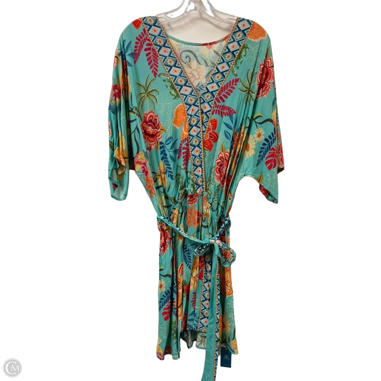 Dress Casual Midi By Cupshe In Floral Print, Size: Lp