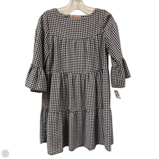 Dress Casual Midi By Philosophy In Checkered Pattern, Size: Sp