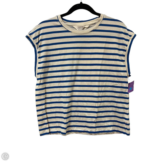 Top Sleeveless By Clothes Mentor In Striped Pattern, Size: L