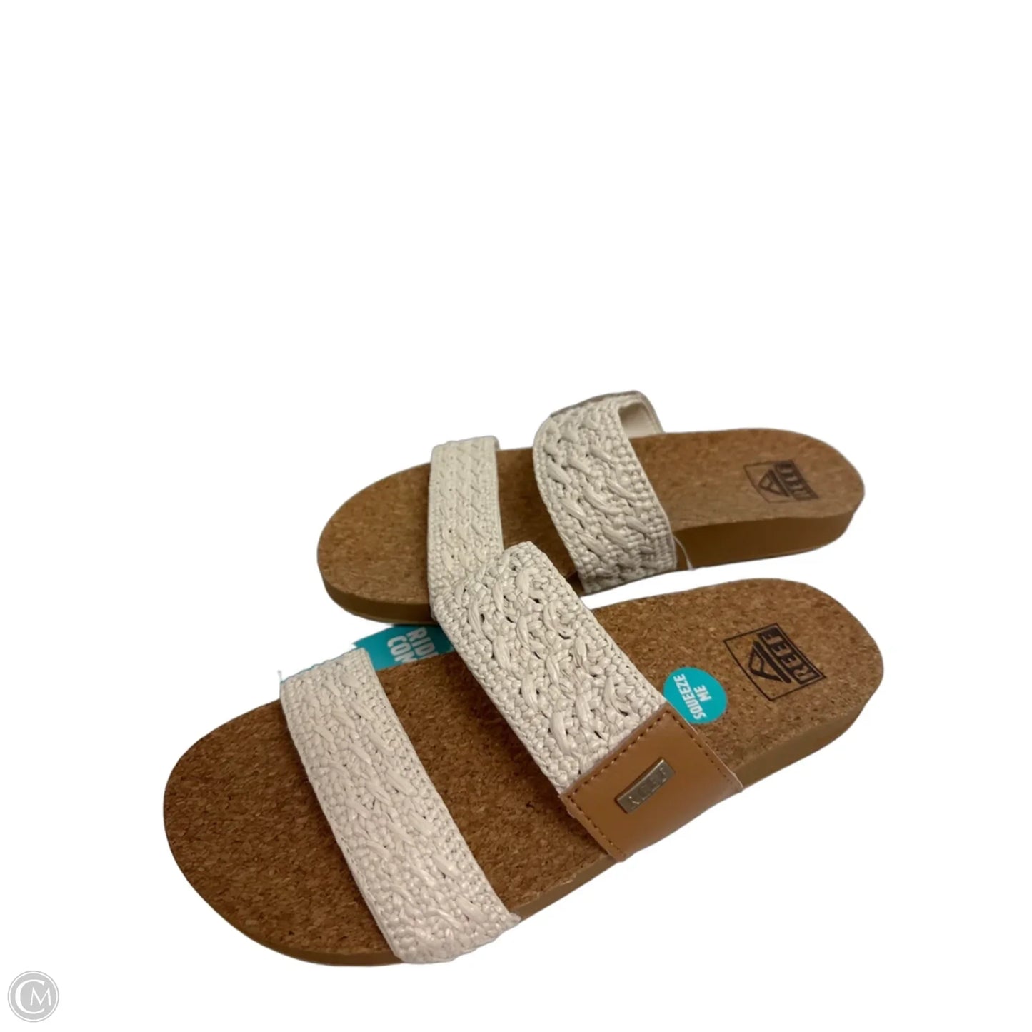Sandals Flats By Reef In Cream, Size: 7