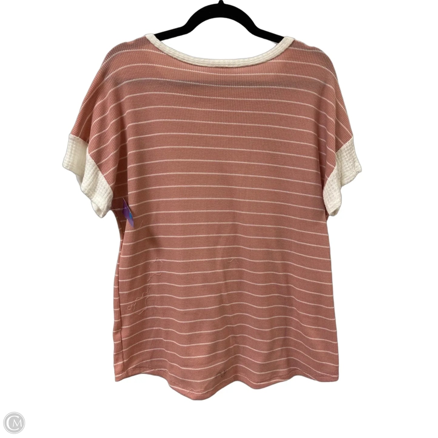 Top Short Sleeve By Clothes Mentor In Pink, Size: S