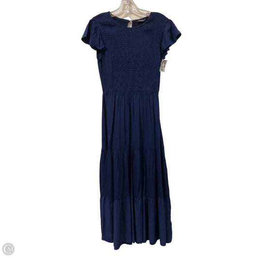 Dress Casual Maxi By Clothes Mentor In Navy, Size: S