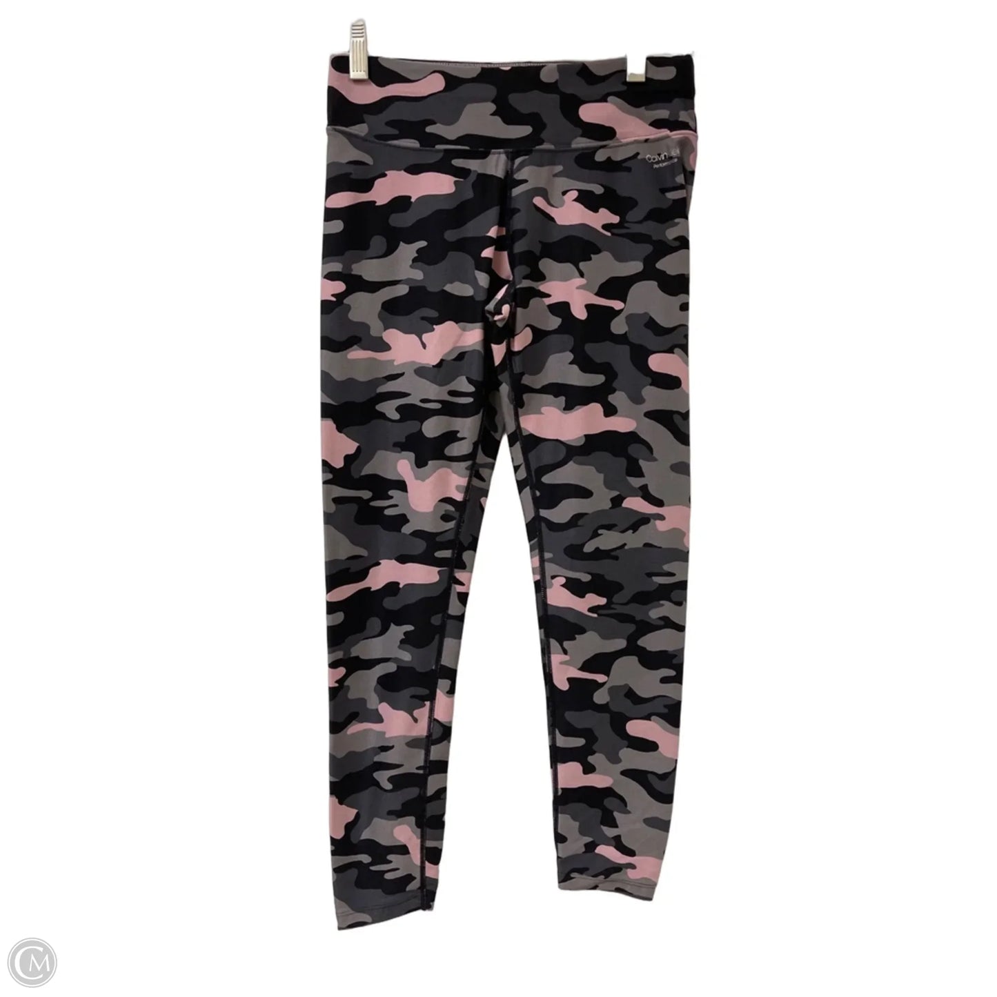 Athletic Pants By Calvin Klein In Camouflage Print, Size: S