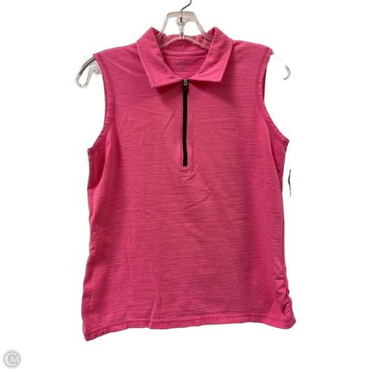 Athletic Tank Top By Talbots In Pink, Size: S