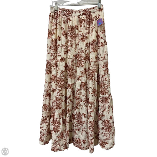 Skirt Maxi By Altard State In Cream, Size: 2