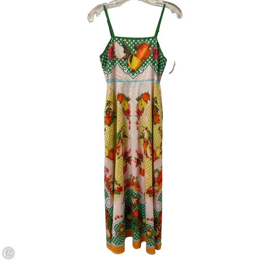 Dress Casual Midi By Clothes Mentor In Multi-colored, Size: S