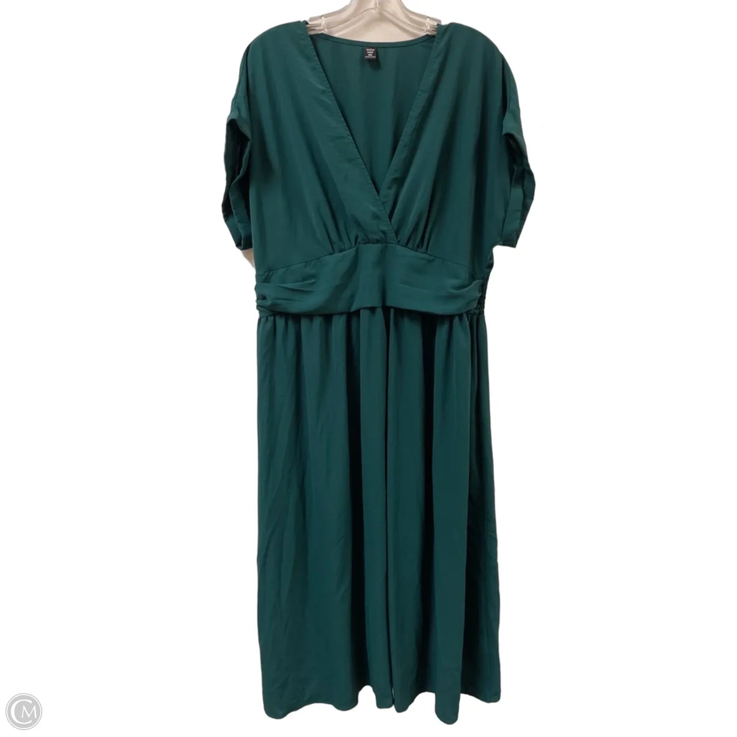 Dress Casual Maxi By Shein In Green, Size: 2x