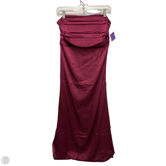 Skirt Maxi By Fashion Nova In Red, Size: 12