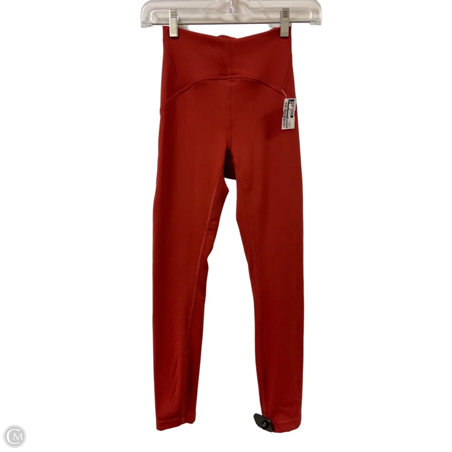 Athletic Pants By Lululemon In Orange, Size: 2