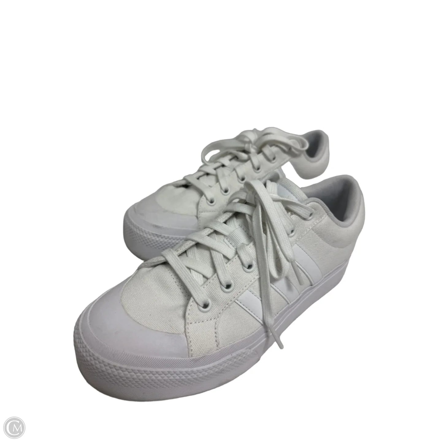 Shoes Sneakers By Adidas In White, Size: 9