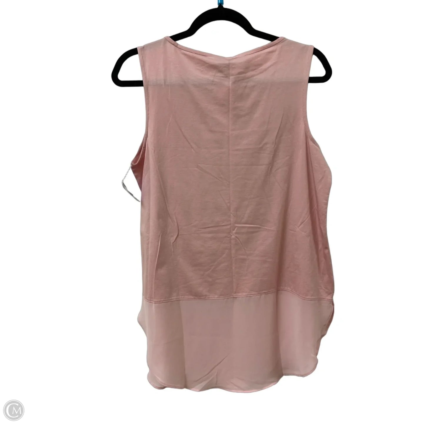 Top Sleeveless By Ann Taylor In Pink, Size: M