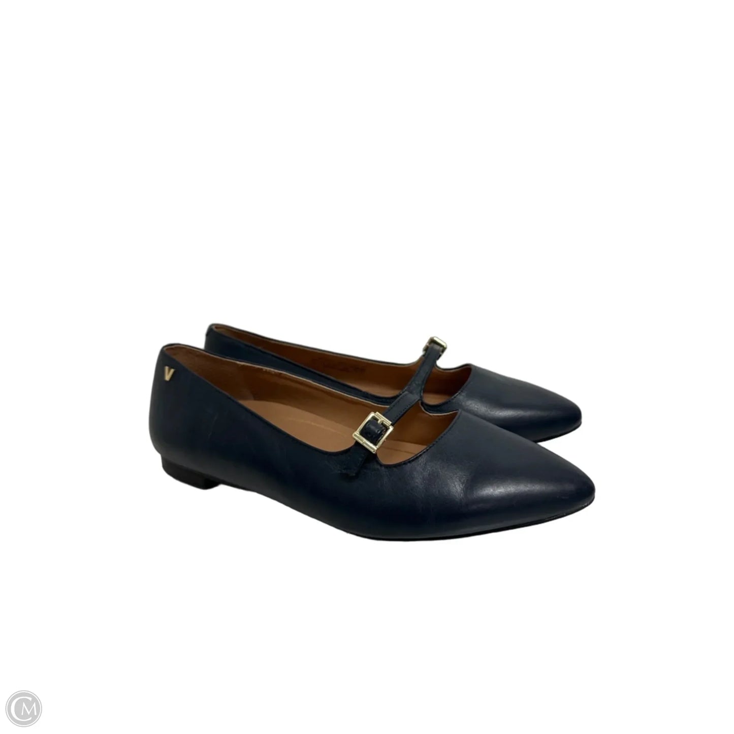 Shoes Flats By Vionic In Navy, Size: 8