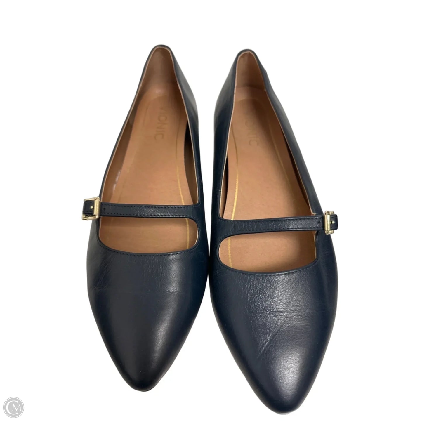 Shoes Flats By Vionic In Navy, Size: 8