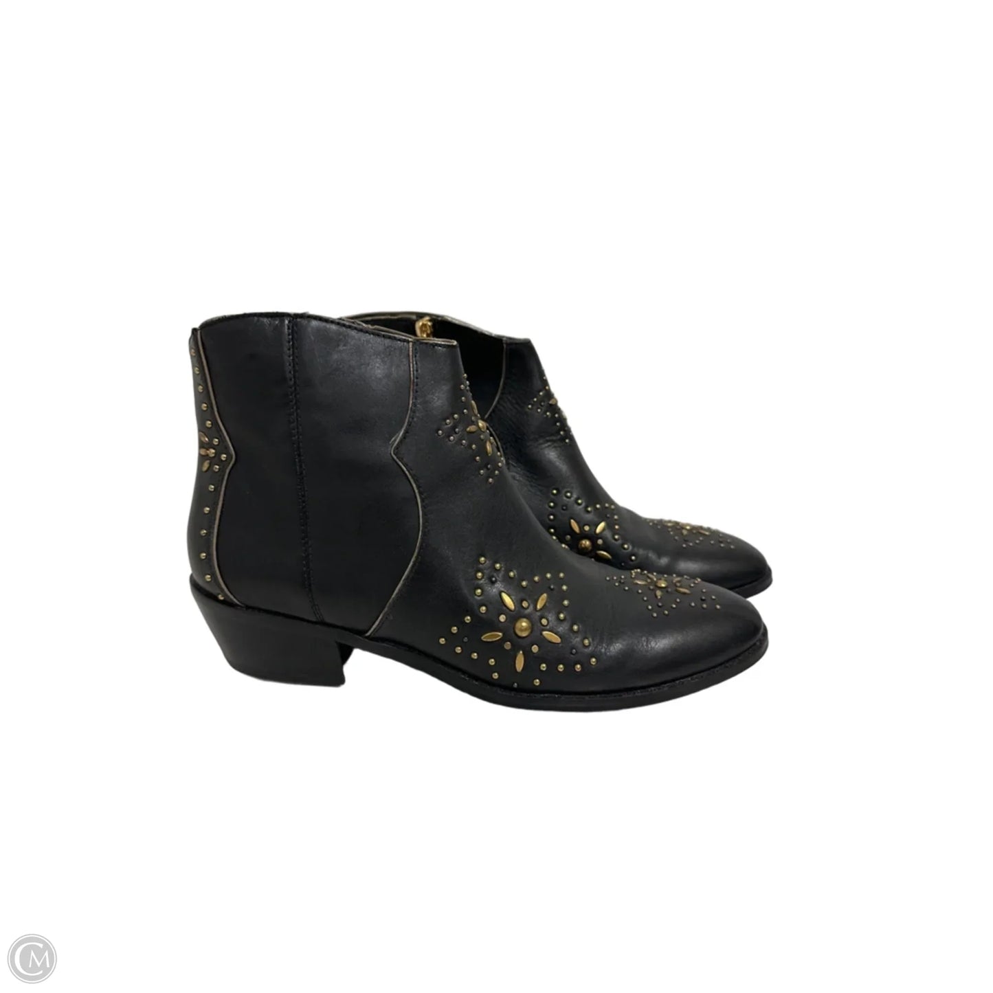 Boots Designer By Coach In Black, Size: 8