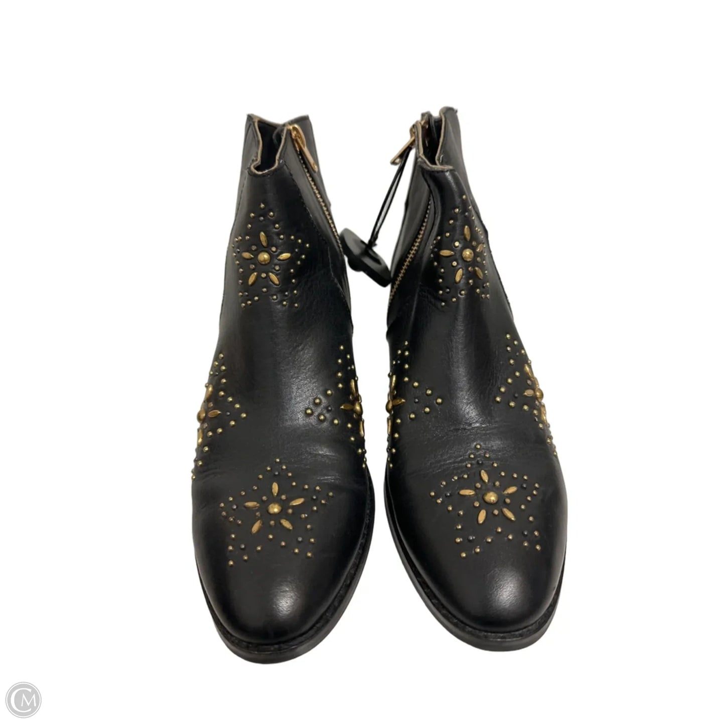 Boots Designer By Coach In Black, Size: 8