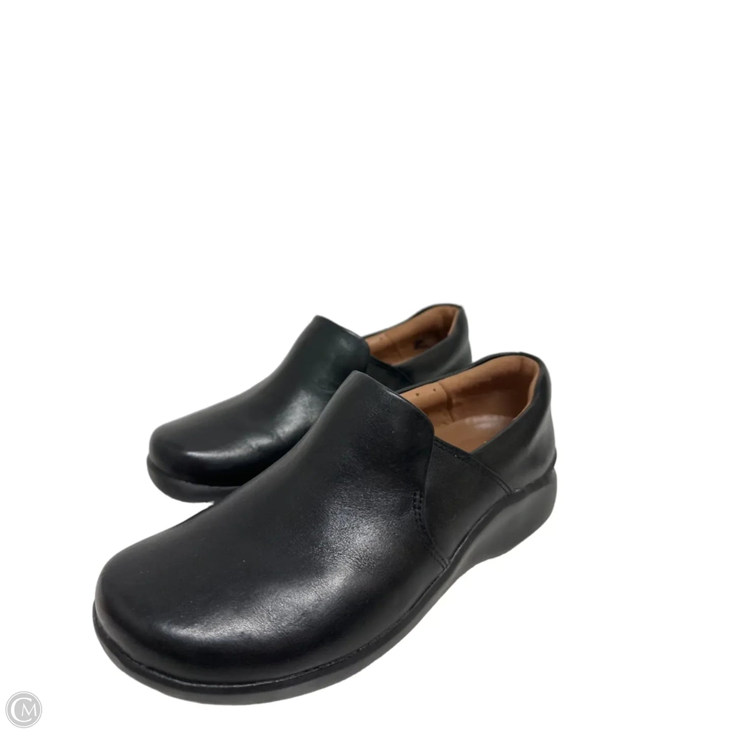 Shoes Flats By Clarks In Black, Size: 7