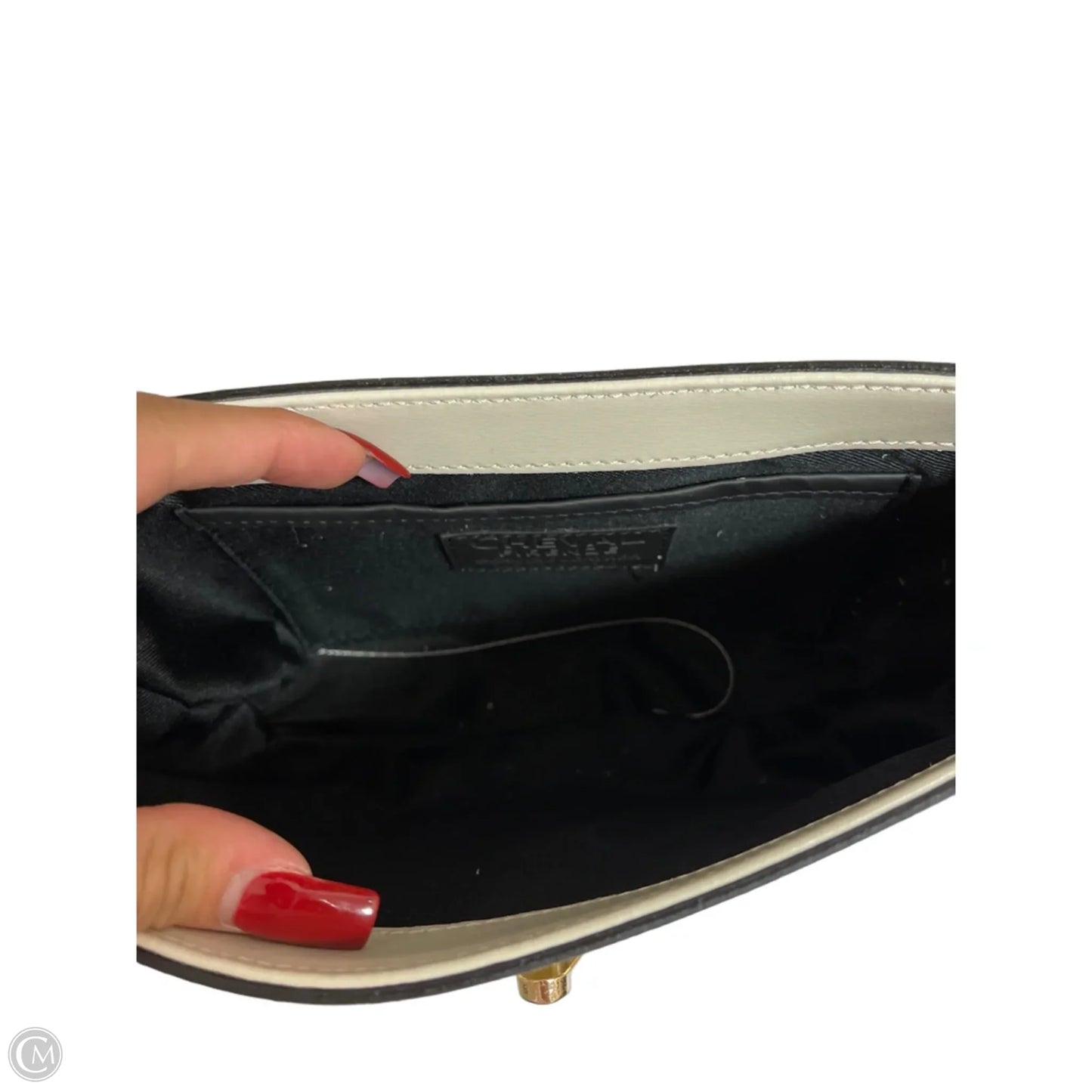 Handbag Leather By Cma, Size: Medium
