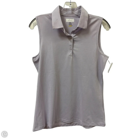 Athletic Tank Top By Greg Norman In Purple, Size: M