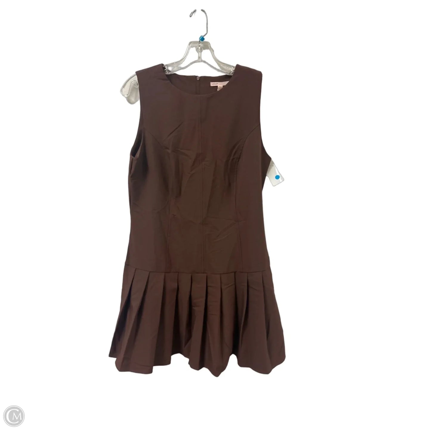 Dress Casual Midi By Bebop In Brown, Size: Xl