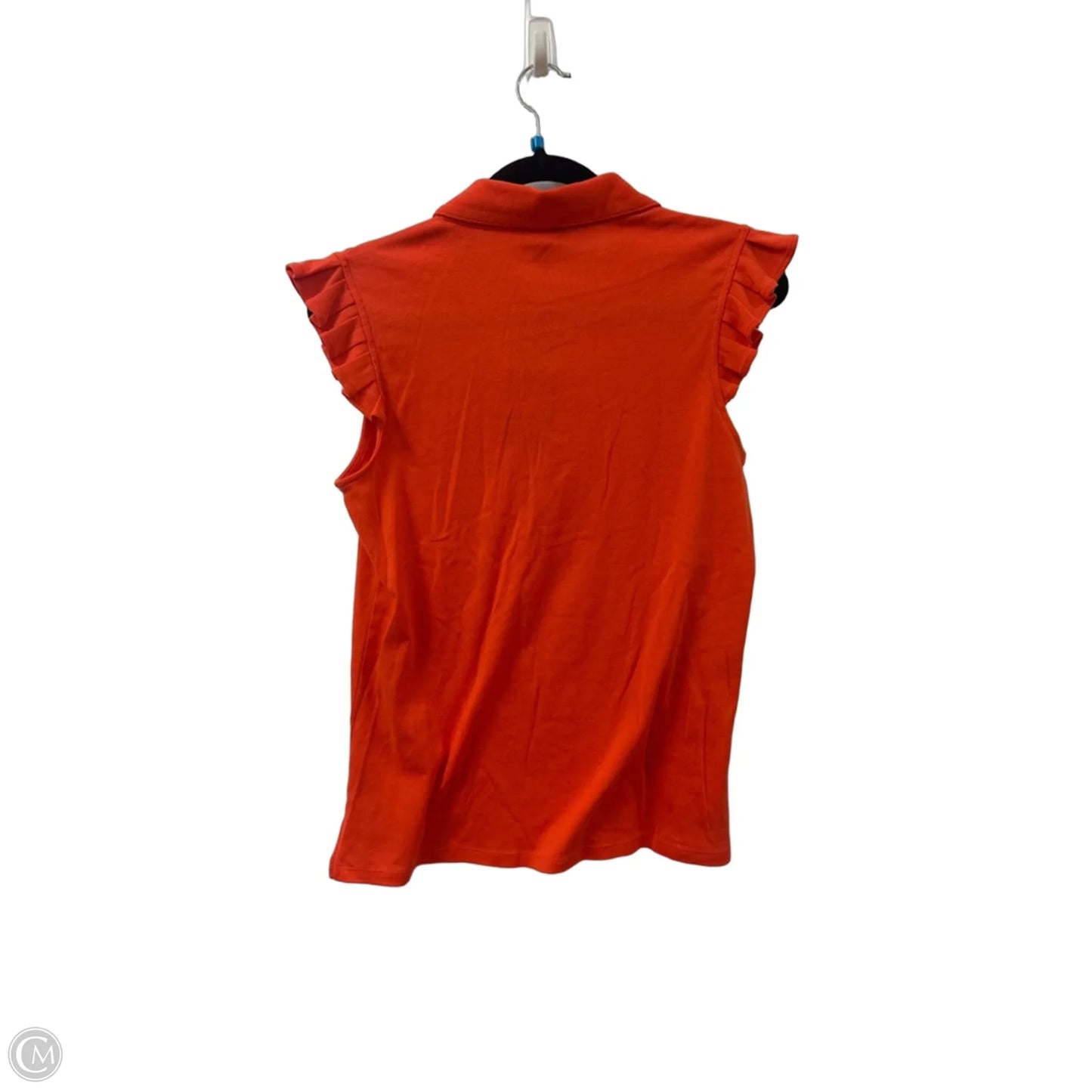 Top Sleeveless By Jones New York In Orange, Size: S