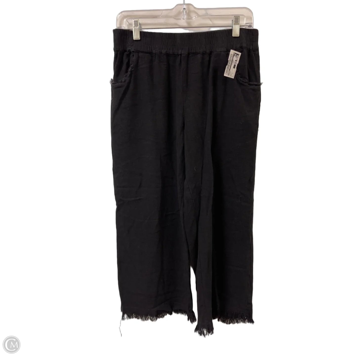 Capris By Umgee In Black, Size: 6
