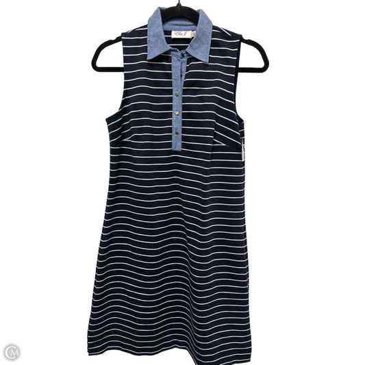 Dress Casual Midi By Eliza J In Navy, Size: M