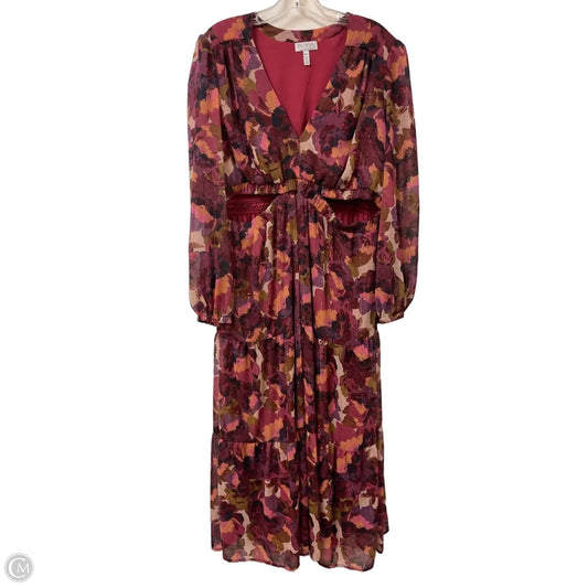 Dress Casual Maxi By Sofia By Sofia Vergara In Multi-colored, Size: 1x