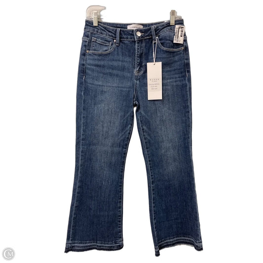 Jeans Flared By Risen In Blue Denim, Size: 8
