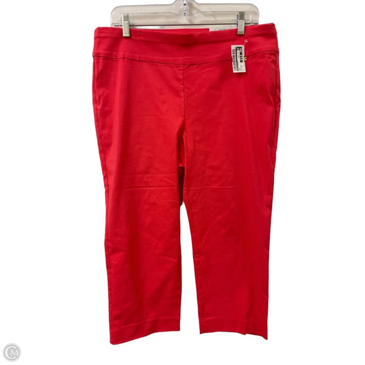 Pants Cropped By Inc In Pink, Size: 14p