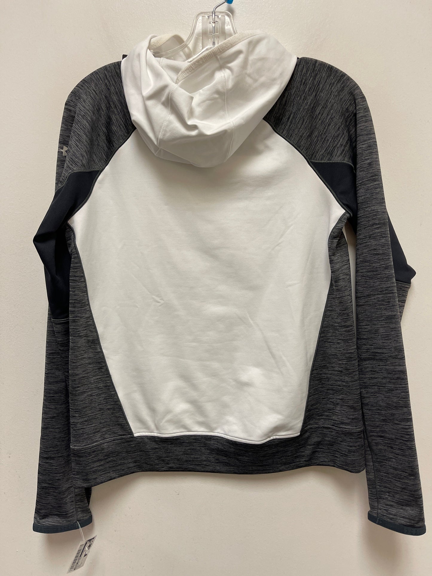 Grey Athletic Sweatshirt Hoodie Under Armour, Size M