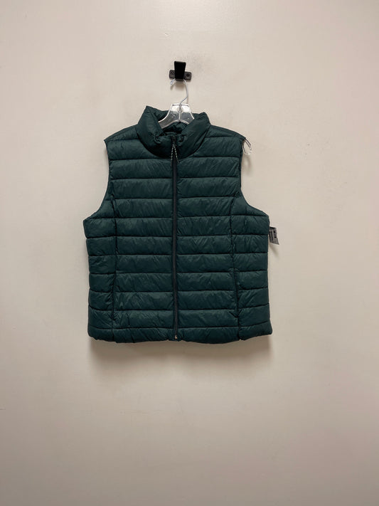 Vest Puffer & Quilted By Gap In Green, Size: Xl