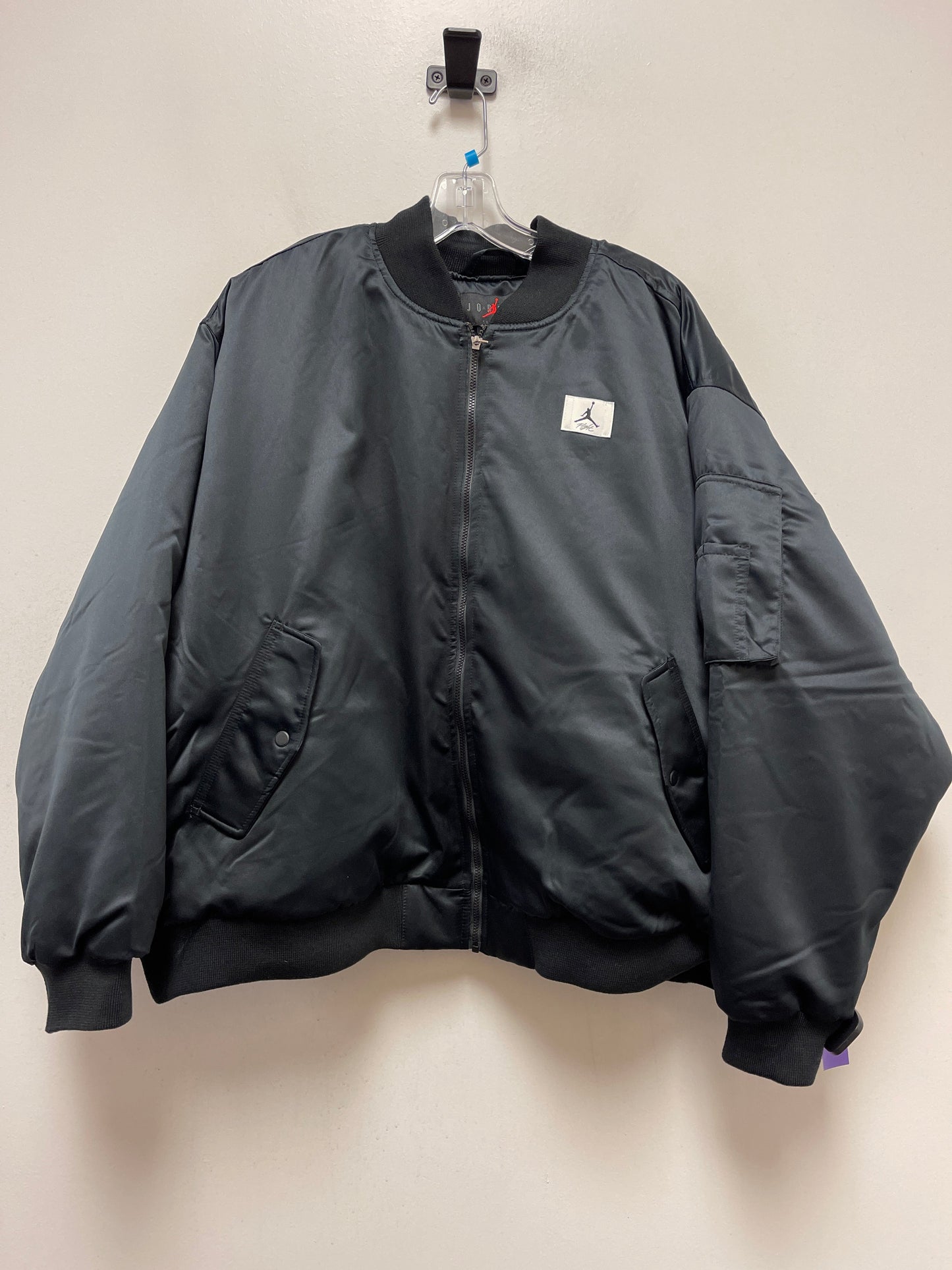 Black Jacket Puffer & Quilted Nike Apparel, Size 1x