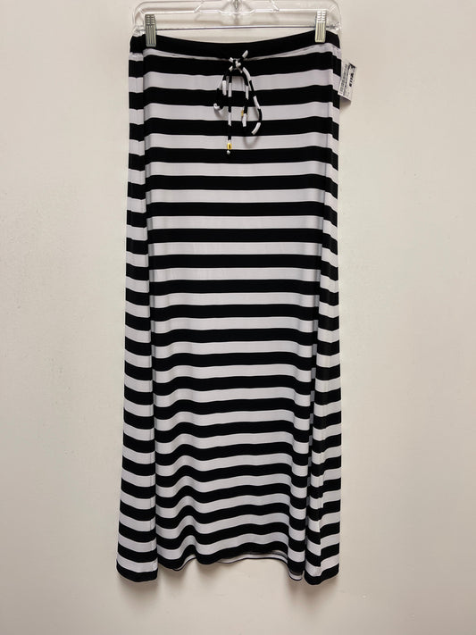Black & White Skirt Maxi Michael By Michael Kors, Size M