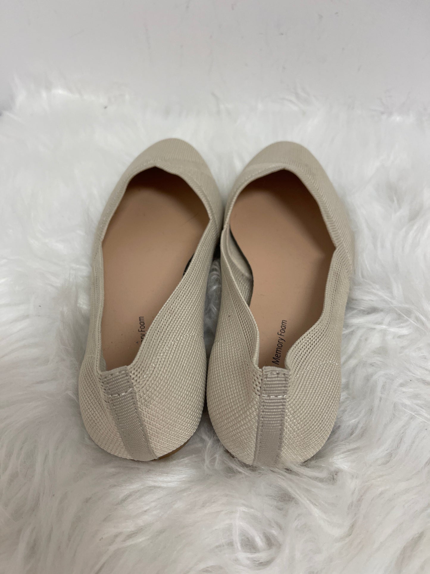 Cream Shoes Flats Time And Tru, Size 6.5