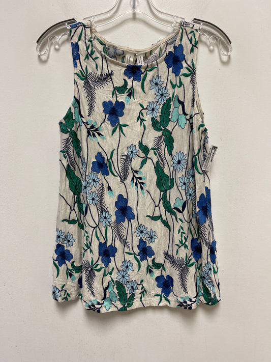 Blue Top 2pc 3/4 Sleeve Anthropologie, Size Xs