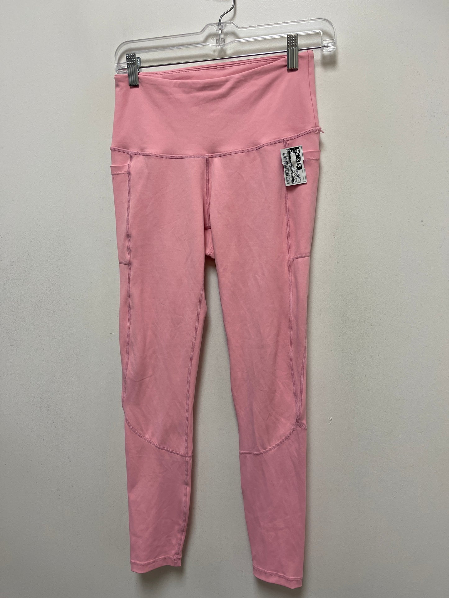 Pink Athletic Leggings Clothes Mentor, Size M
