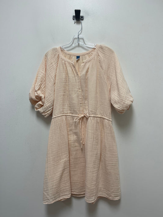 Cream Dress Casual Short Old Navy, Size M