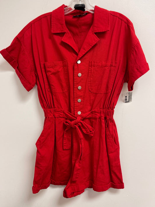 Red Romper En Saison, Size S