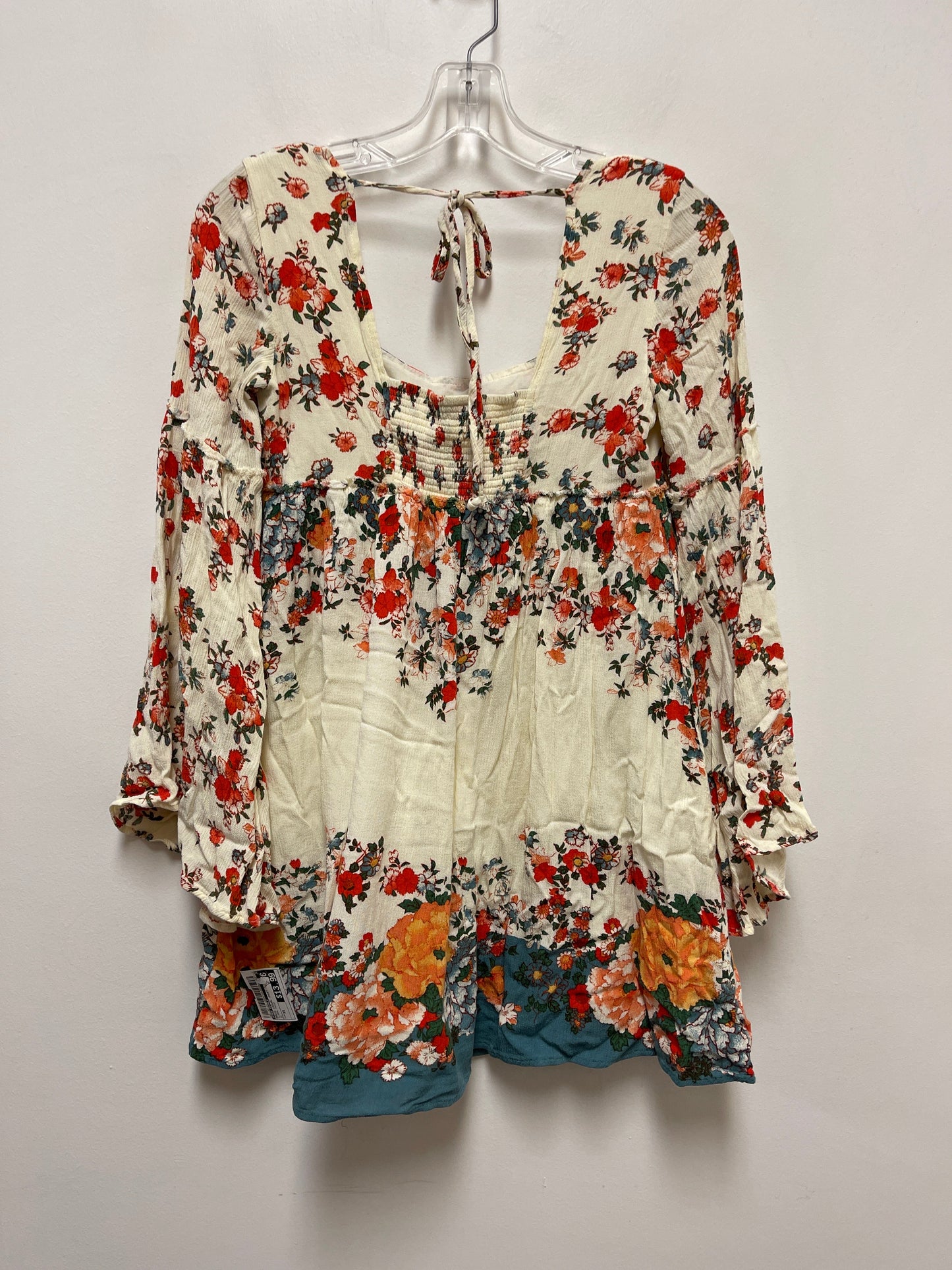 Floral Print Dress Casual Short Free People, Size Xs