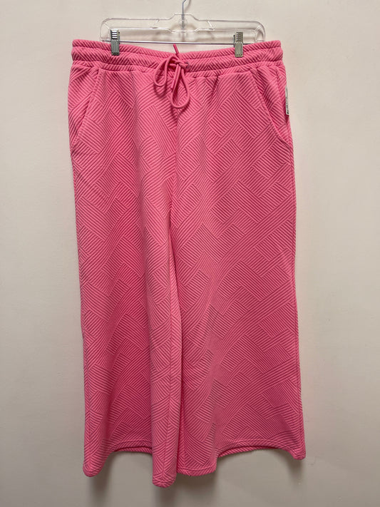 Pants Lounge By Clothes Mentor In Pink, Size: 2x